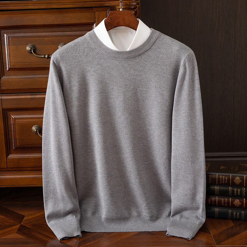 LIGHT WOOL KNIT SWEATER