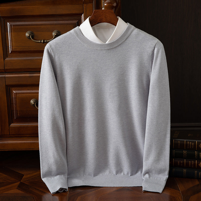 LIGHT WOOL KNIT SWEATER