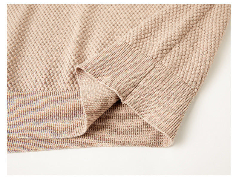 COTTON V-NECK POLO