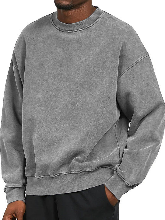 WASHED OVERSIZED SWEATSHIRT