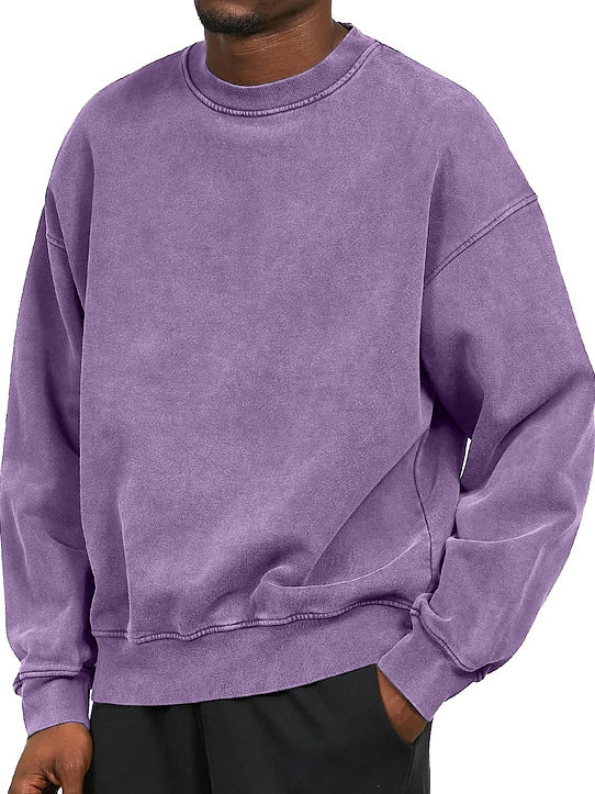 WASHED OVERSIZED SWEATSHIRT
