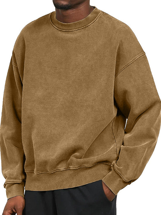 WASHED OVERSIZED SWEATSHIRT