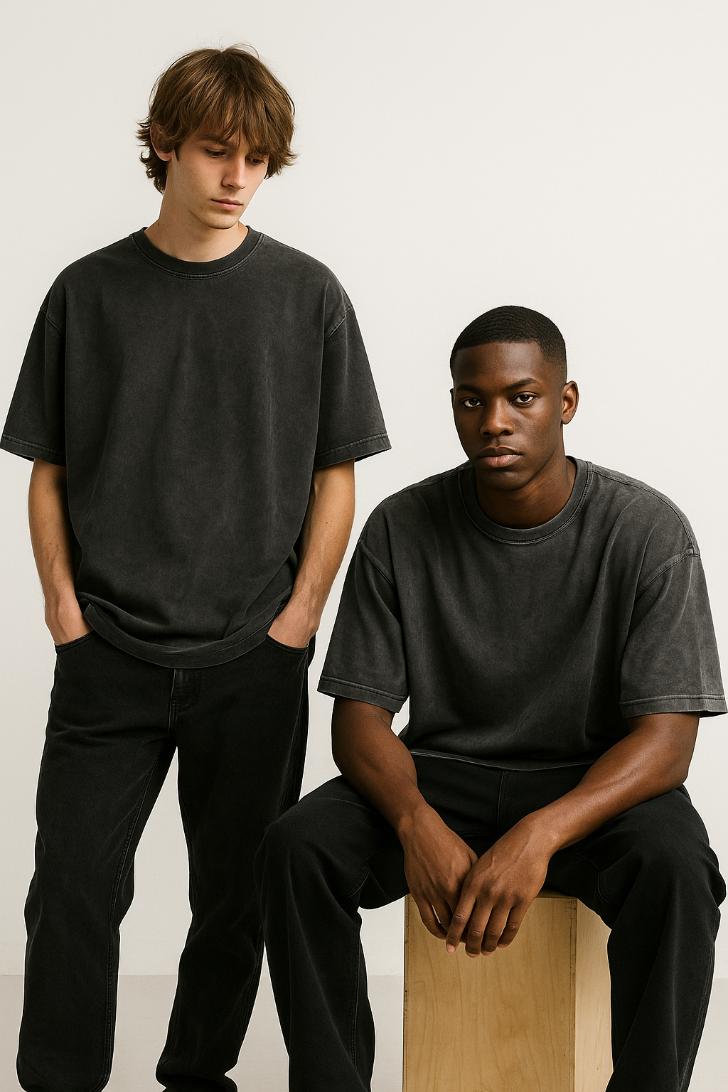 250GSM OVERSIZED WASHED TEE