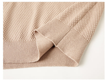 COTTON V-NECK POLO
