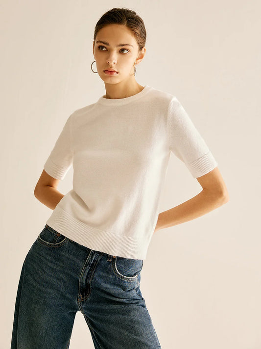 WOMENS LIGHT KNIT TEE